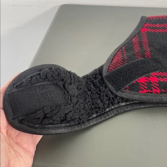 Chilly Dog Red and Black Plaid Blanket Dog Coat - Picture 4 of 8